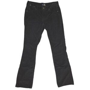 The North Face Women's Corduroy Mid Rise Straight Leg Pants Grey Size 4 Regular